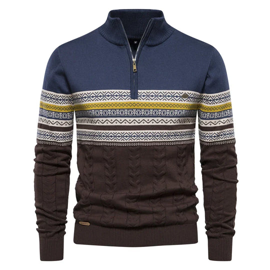 EB | Premium Retro-Muster Pullover