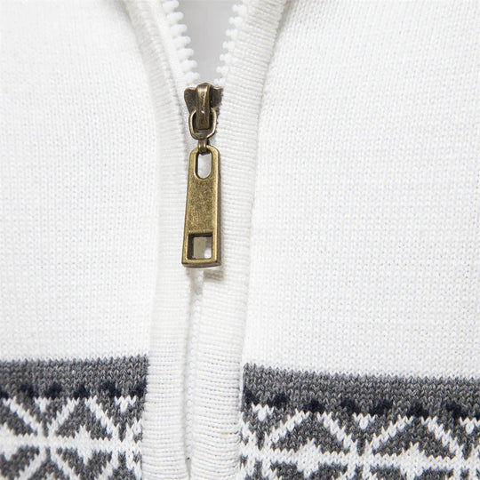 EB | Premium Retro-Muster Pullover