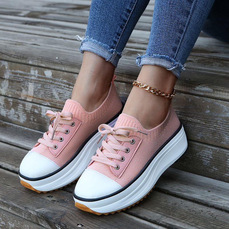 SchwarzWeißer Chunky Sneaker EB