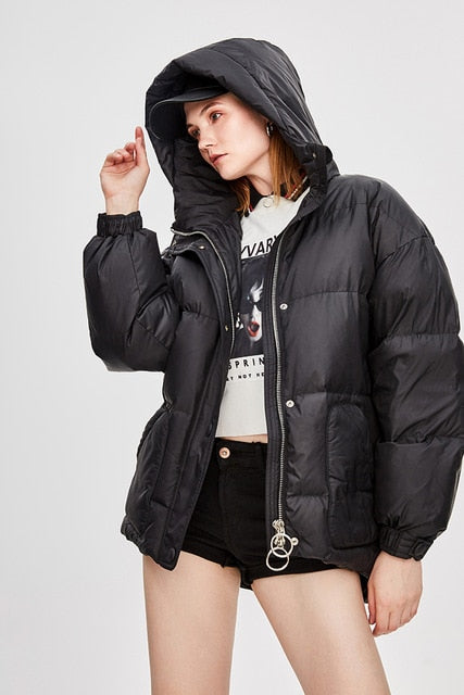 EB | Damen-Steppjacke mit Gürtel "Street Chic"