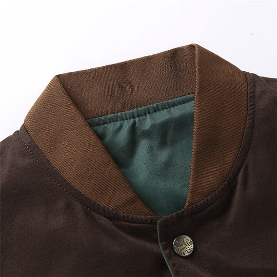 EB | Leichte Herren Bomber Übergangsjacke im Vintage-Look