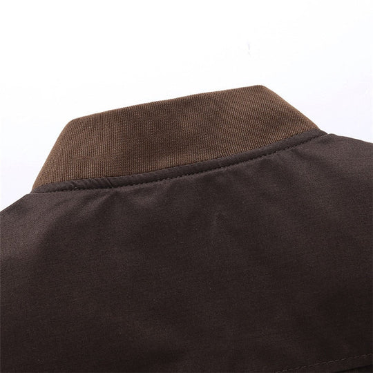 EB | Leichte Herren Bomber Übergangsjacke im Vintage-Look