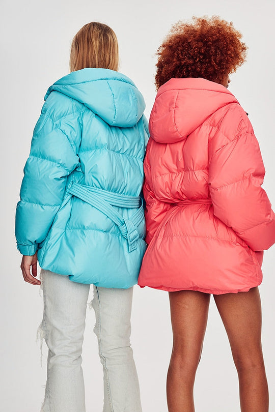 EB | Damen-Steppjacke mit Gürtel "Street Chic"
