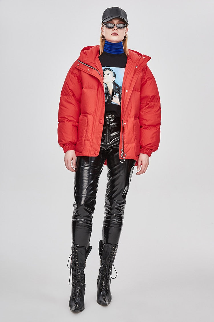 EB | Damen-Steppjacke mit Gürtel "Street Chic"