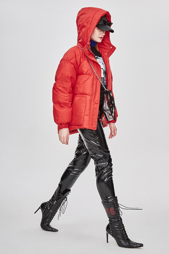 EB | Damen-Steppjacke mit Gürtel "Street Chic"