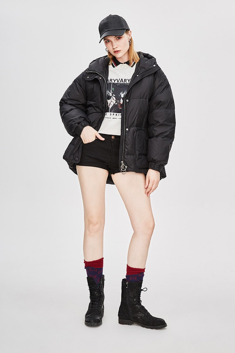 EB | Damen-Steppjacke mit Gürtel "Street Chic"