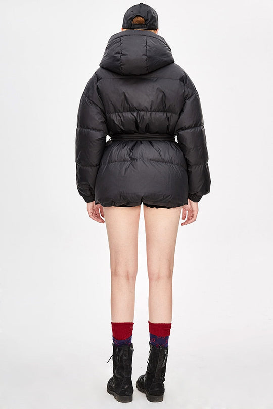 EB | Damen-Steppjacke mit Gürtel "Street Chic"