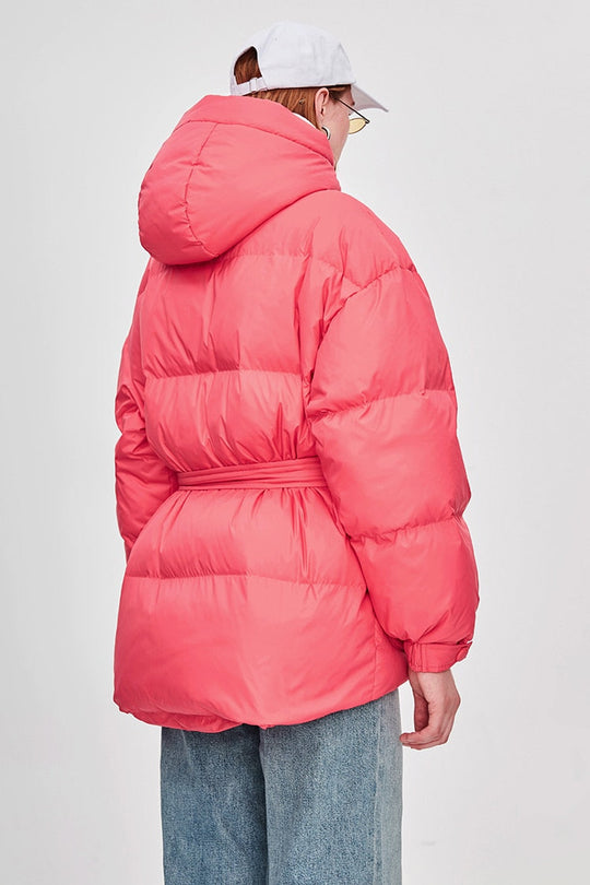 EB | Damen-Steppjacke mit Gürtel "Street Chic"