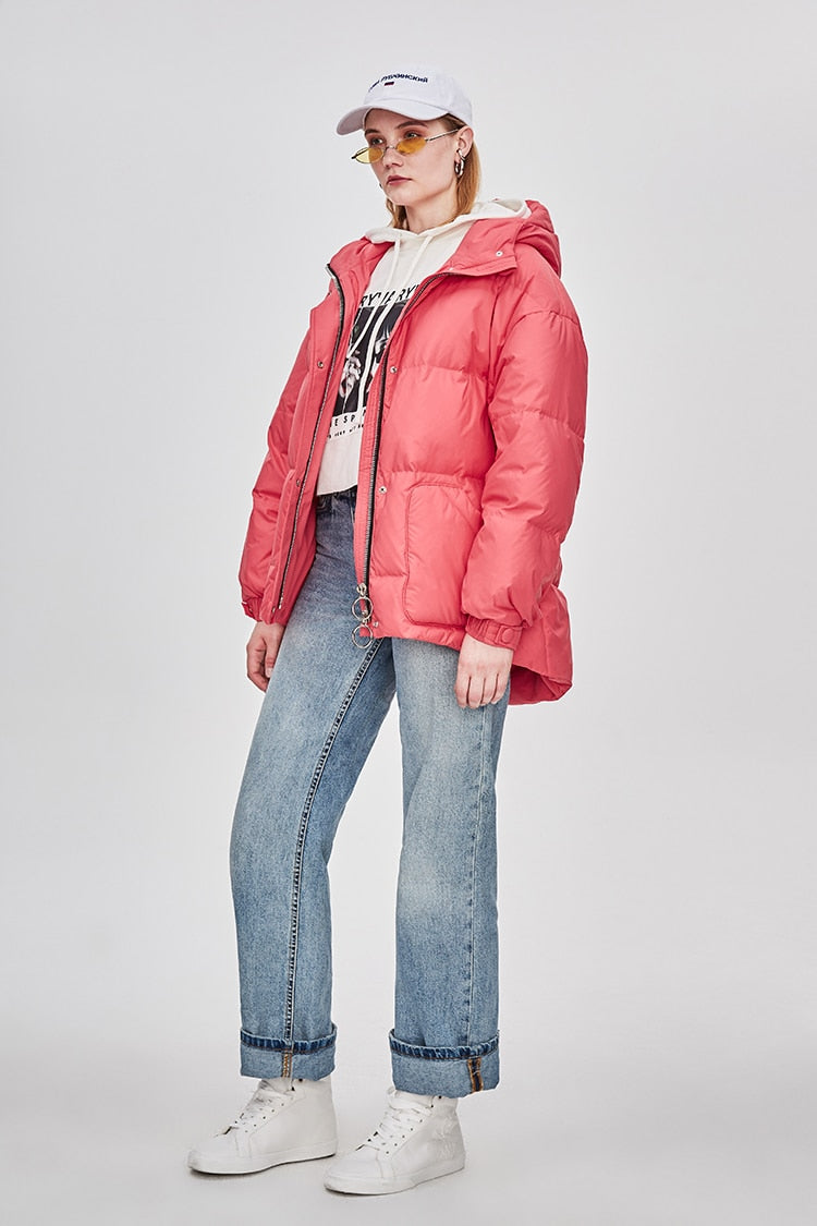 EB | Damen-Steppjacke mit Gürtel "Street Chic"