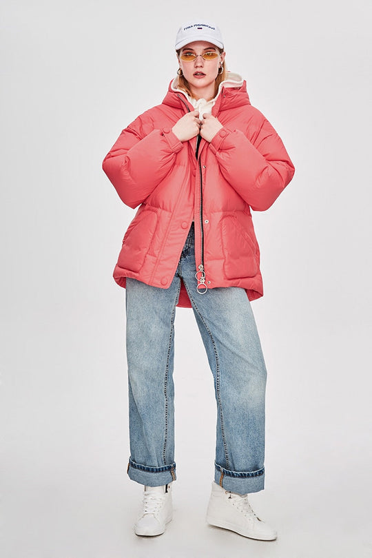 EB | Damen-Steppjacke mit Gürtel "Street Chic"