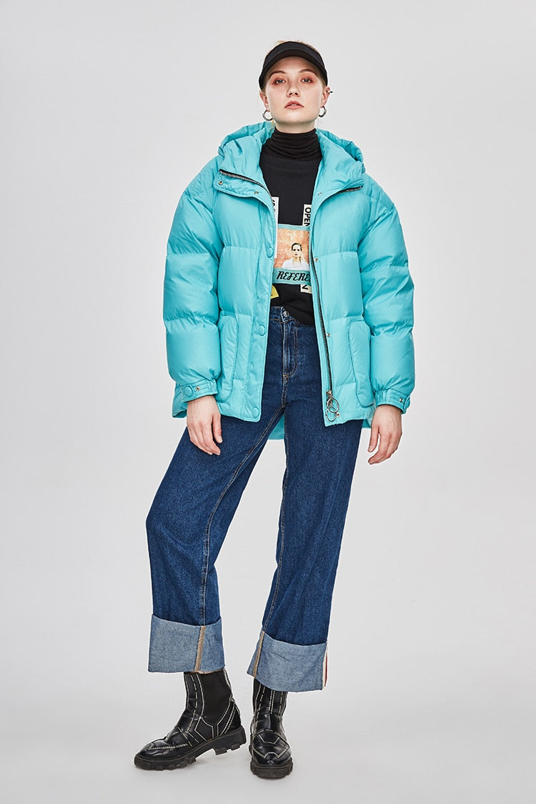 EB | Damen-Steppjacke mit Gürtel "Street Chic"