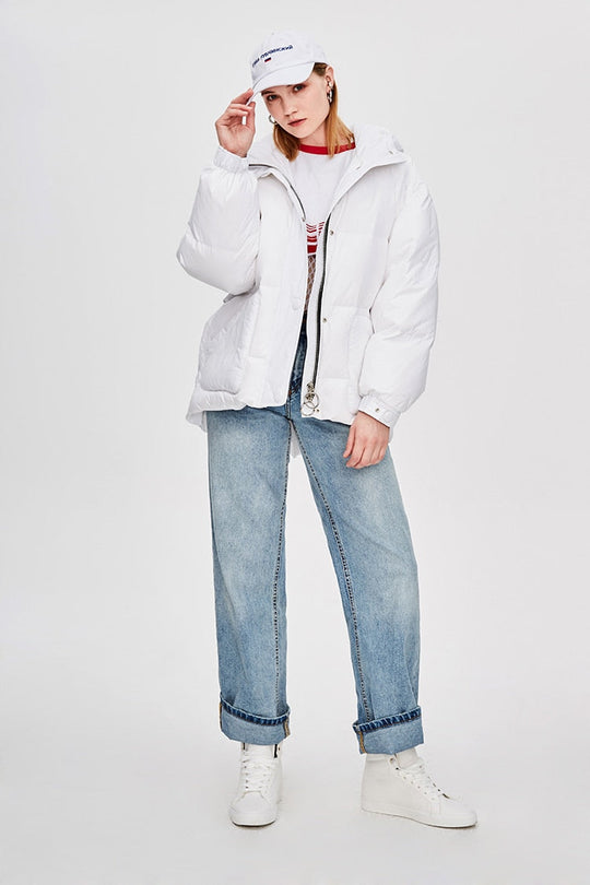 EB | Damen-Steppjacke mit Gürtel "Street Chic"