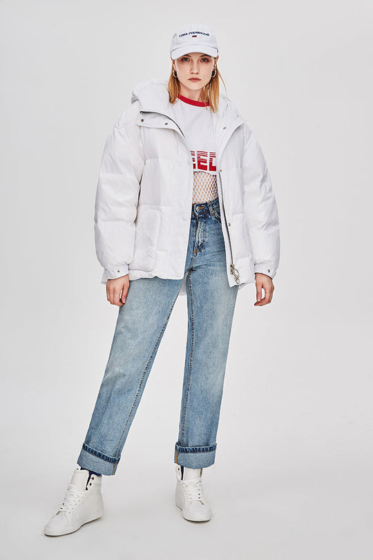 EB | Damen-Steppjacke mit Gürtel "Street Chic"
