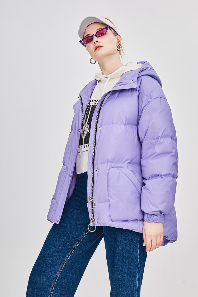 EB | Damen-Steppjacke mit Gürtel "Street Chic"