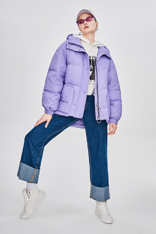 EB | Damen-Steppjacke mit Gürtel "Street Chic"