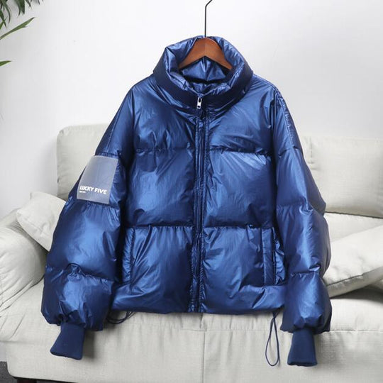 EB | Lucky Five Metallic Urban Oversize Jacke
