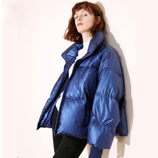 EB | Lucky Five Metallic Urban Oversize Jacke