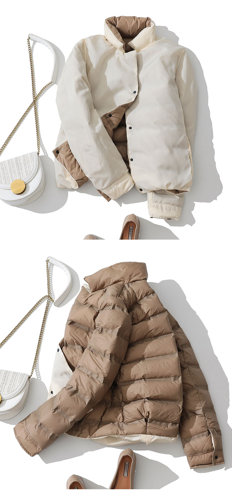 EB | Doppelseitige Slim Jacke