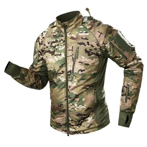 EB | Herren Camouflagejacke Wasserdicht