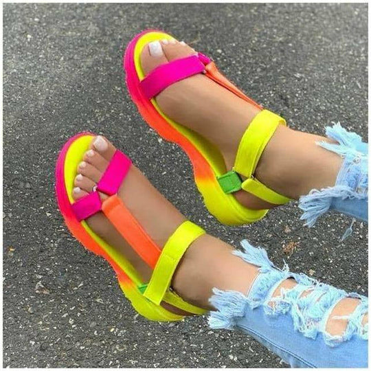 EB | Bunte Bequeme Sandalen