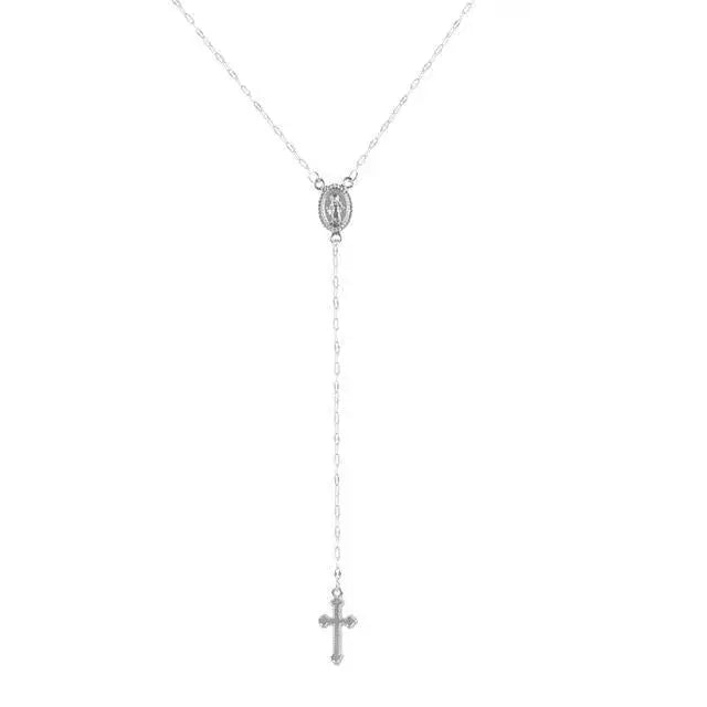 EB | Elegante Rosenkranz Kette für Damen