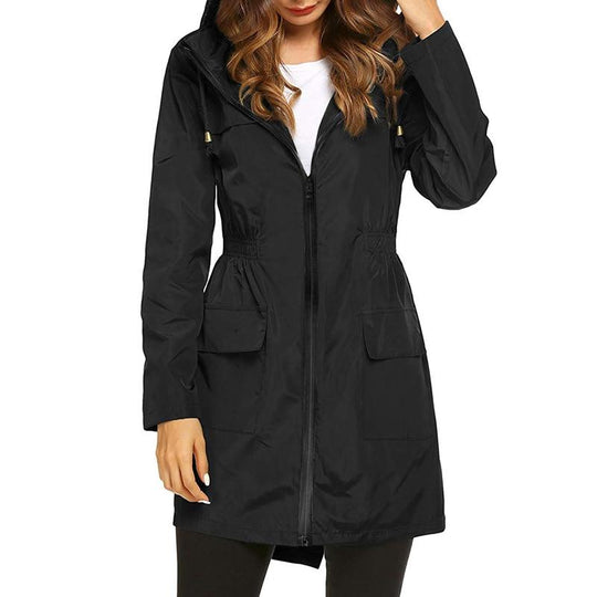 EB | Leichte Regenjacke für Damen mit Kapuze