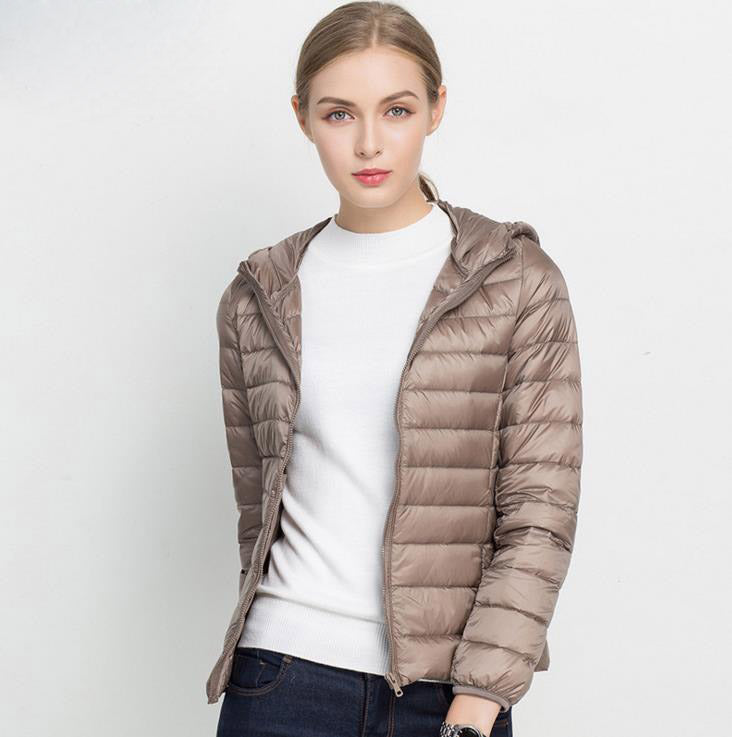 EB | Leichte Jacke "Urban Chic aus Daunen