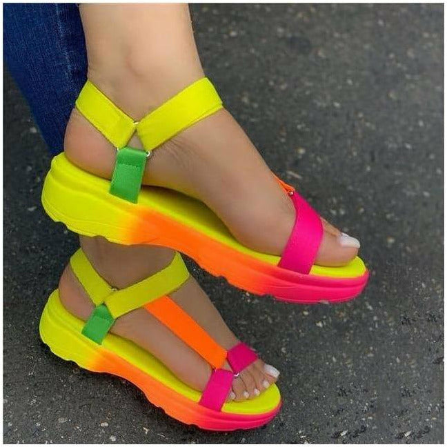 EB | Bunte Bequeme Sandalen
