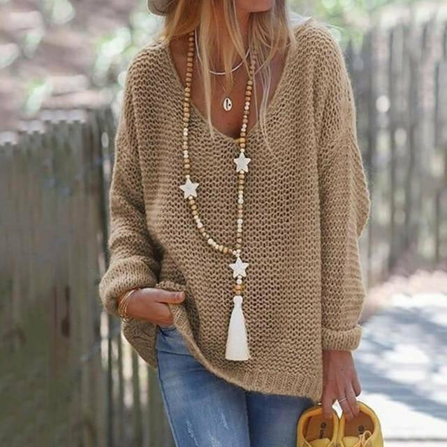 EB | Schicker Strickpullover Mit Modernem Stil