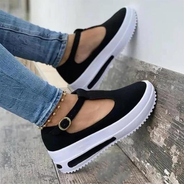 Bequeme Schuhe mit dicker Sohle EB