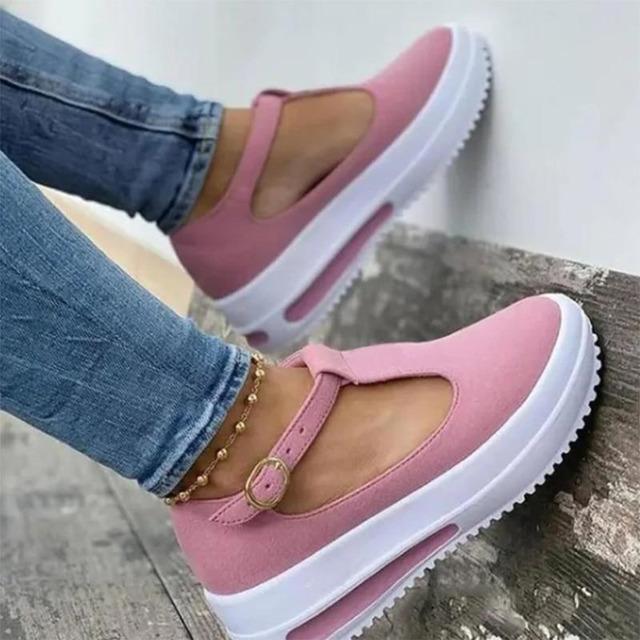 Bequeme Schuhe mit dicker Sohle EB