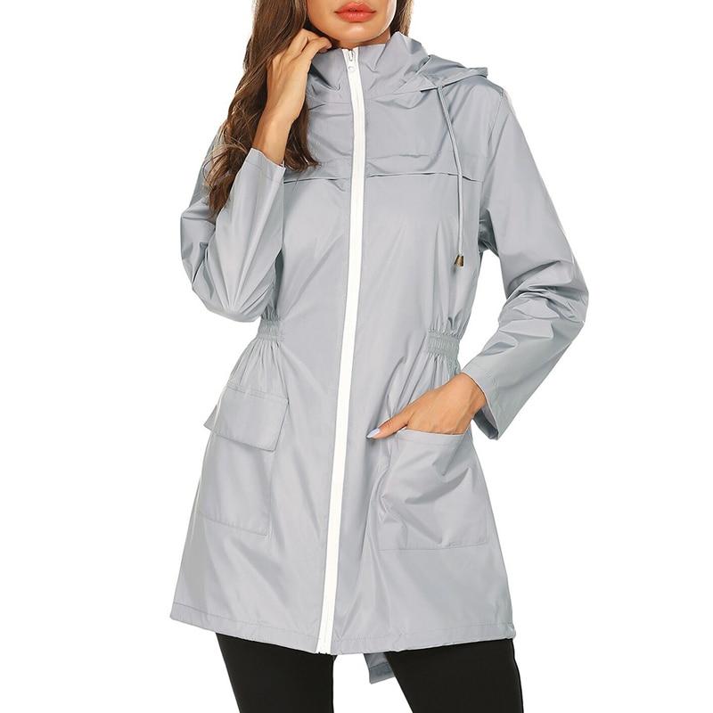EB | Leichte Regenjacke für Damen mit Kapuze