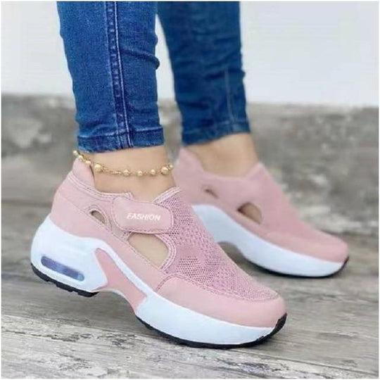 Lässige atmungsaktive Keilsandalen EB