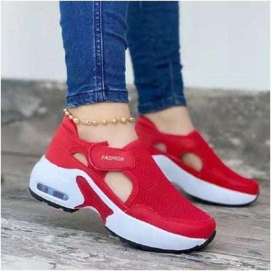 Lässige atmungsaktive Keilsandalen EB