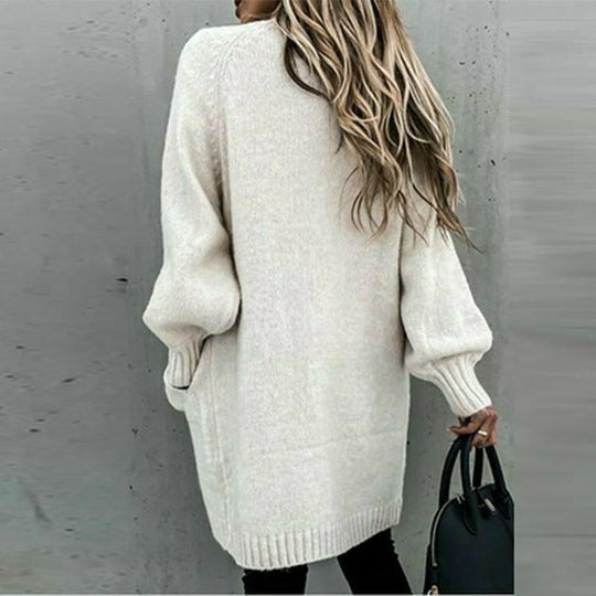 EB | Lockerer Fester Strickjacke