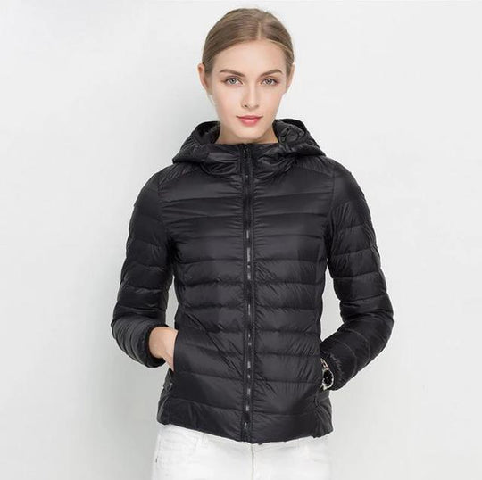 EB | Daunenjacke mit Kapuze Damen