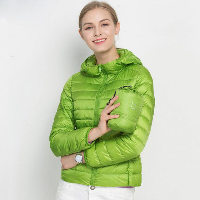 EB | Leichte Jacke "Urban Chic aus Daunen