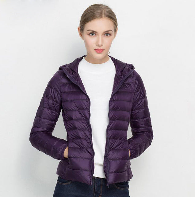 EB | Leichte Jacke "Urban Chic aus Daunen