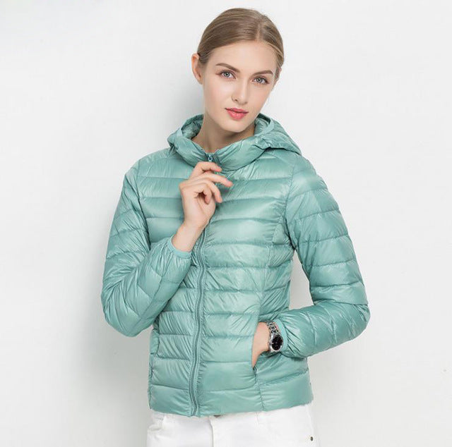 EB | Leichte Jacke "Urban Chic aus Daunen