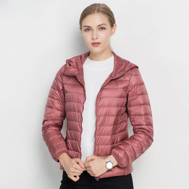 EB | Daunenjacke mit Kapuze Damen