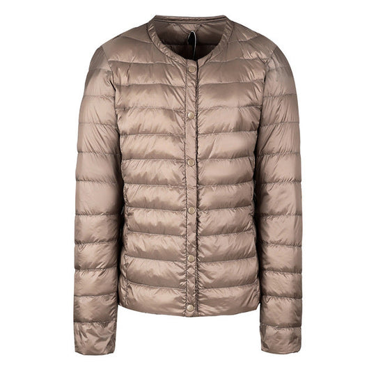 EB | Daunenjacke ohne Kragen "Elegance Essential"