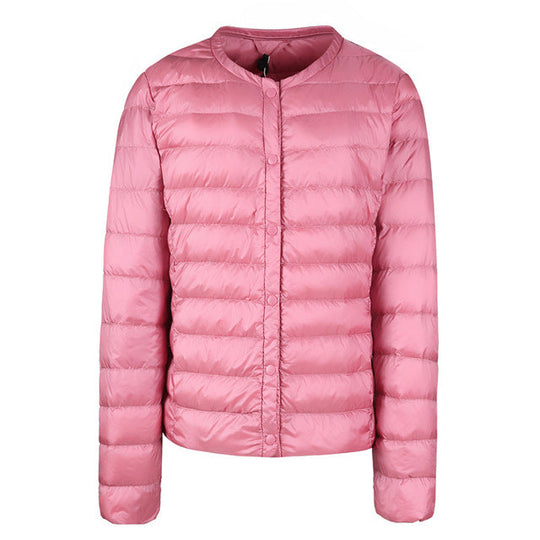 EB | Daunenjacke ohne Kragen "Elegance Essential"