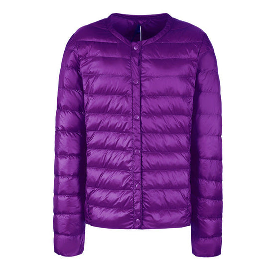 EB | Daunenjacke ohne Kragen "Elegance Essential"