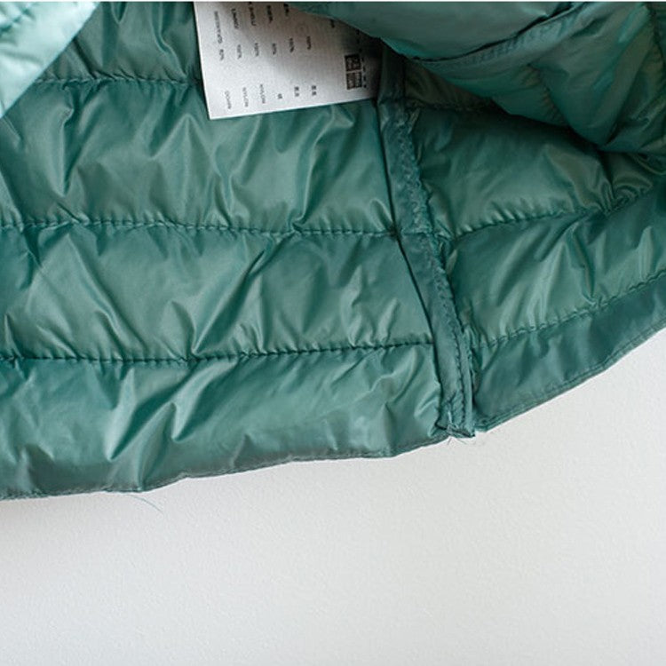 EB | Daunenjacke ohne Kragen "Elegance Essential"