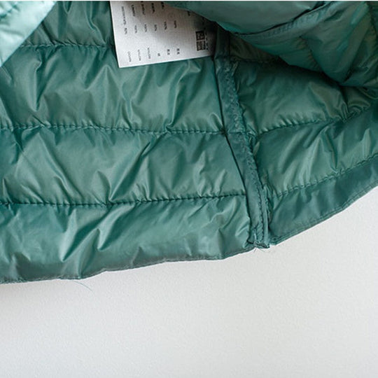 EB | Daunenjacke ohne Kragen "Elegance Essential"