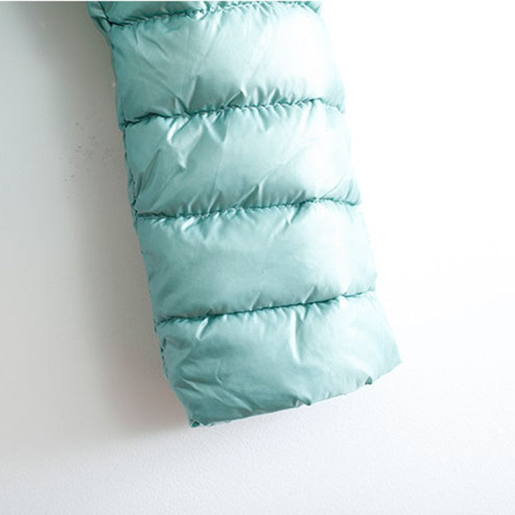 EB | Daunenjacke ohne Kragen "Elegance Essential"
