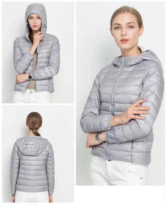 EB | Daunenjacke mit Kapuze Damen