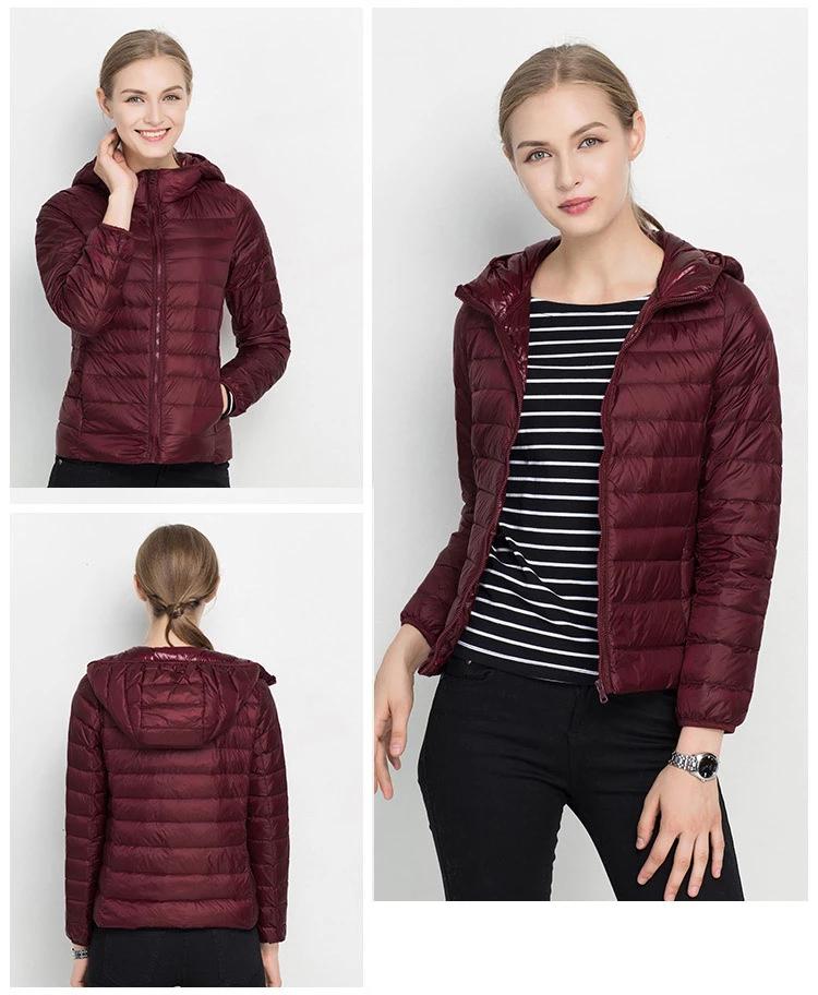 EB | Daunenjacke mit Kapuze Damen
