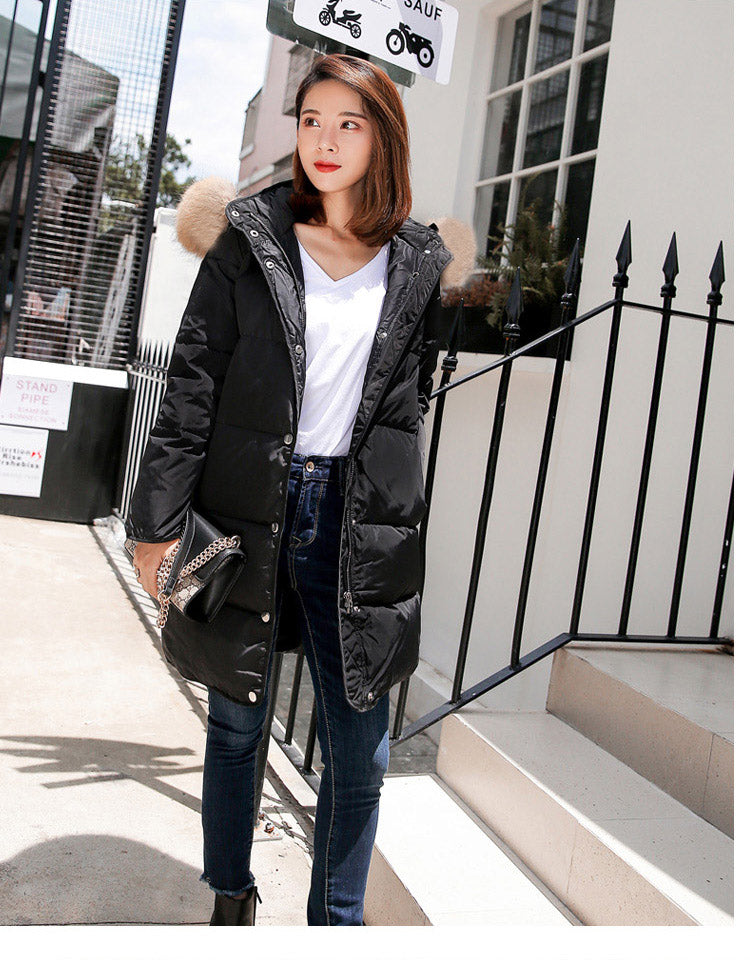 EB | Arctic Luxe - Elegante lange Jacke