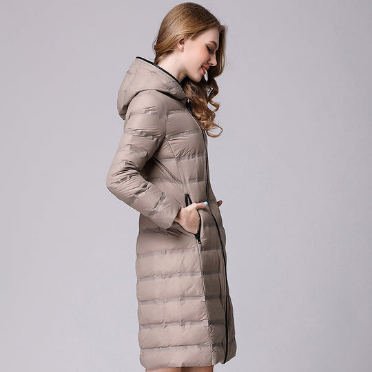 EB | Elegante Leichtigkeit" nahtloser langer Mantel